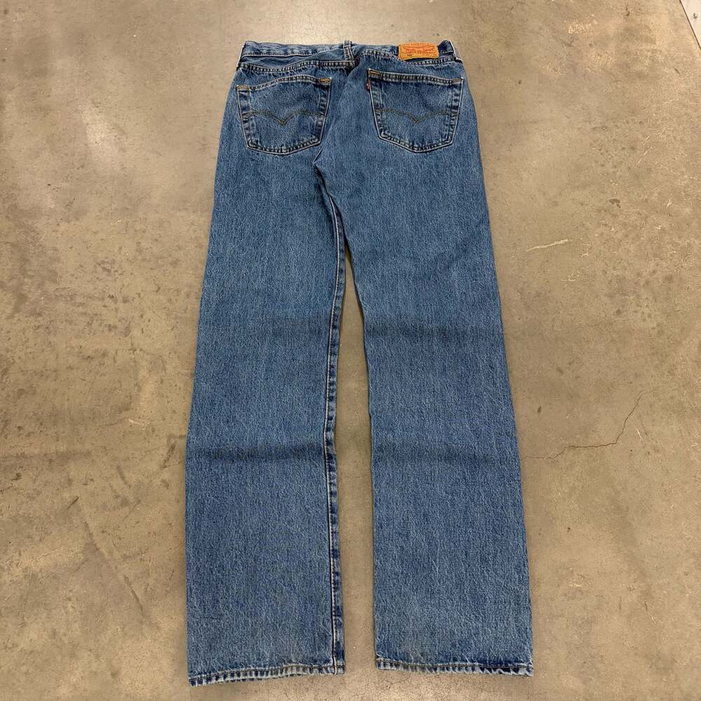 Levi's 501 Original Fit Straight Leg Jeans Medium Wash 34x34